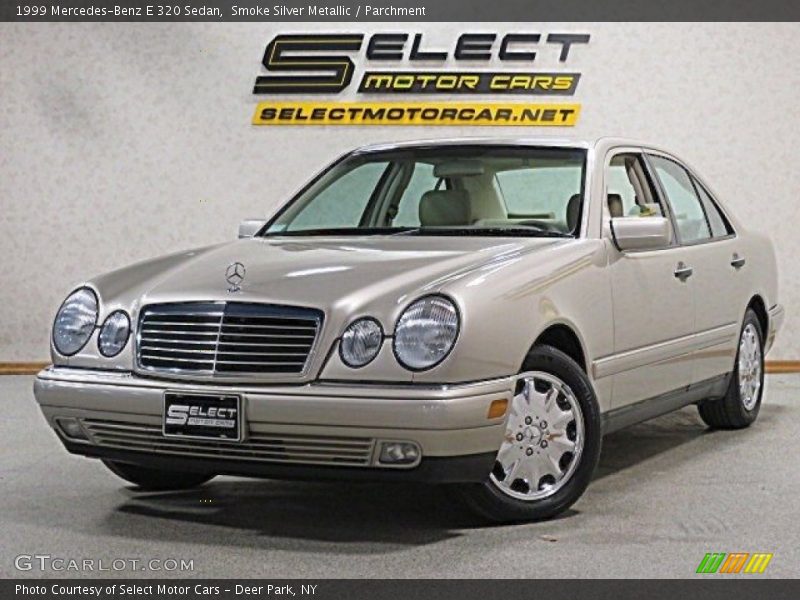 Smoke Silver Metallic / Parchment 1999 Mercedes-Benz E 320 Sedan