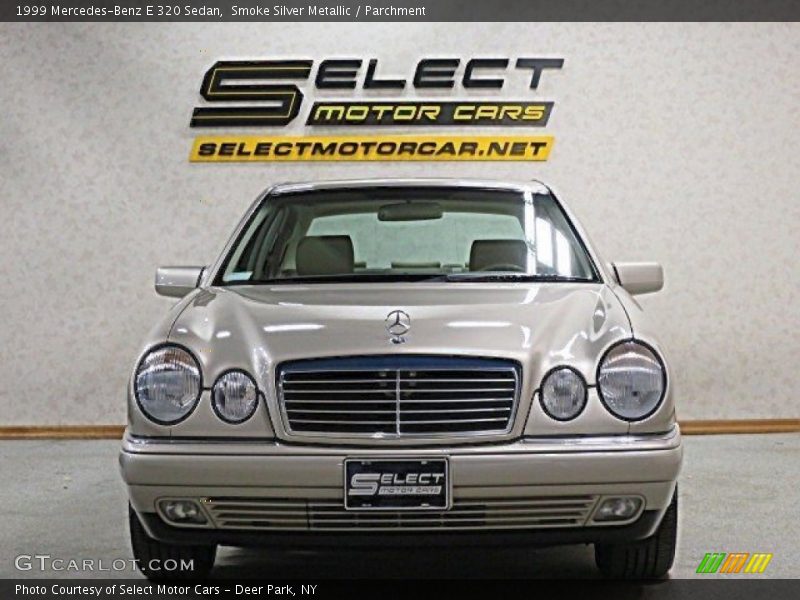 Smoke Silver Metallic / Parchment 1999 Mercedes-Benz E 320 Sedan