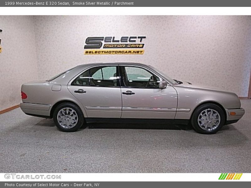 Smoke Silver Metallic / Parchment 1999 Mercedes-Benz E 320 Sedan