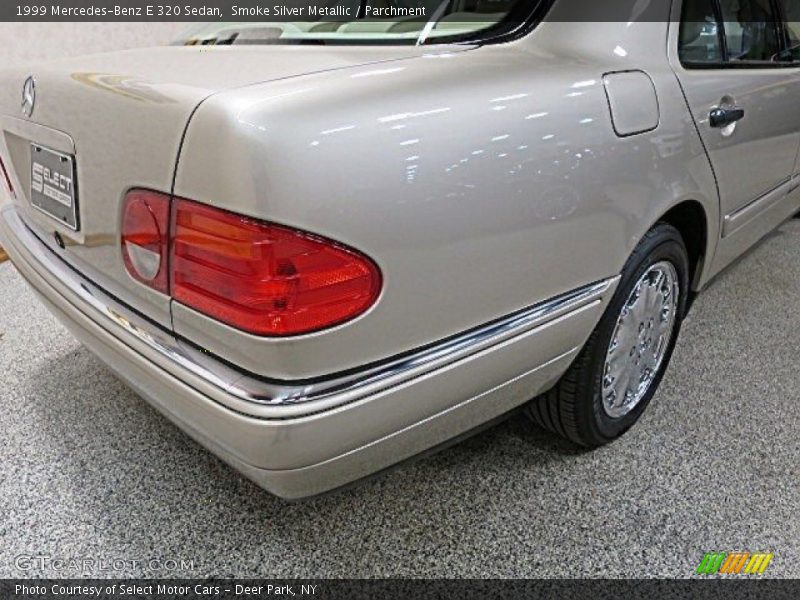 Smoke Silver Metallic / Parchment 1999 Mercedes-Benz E 320 Sedan