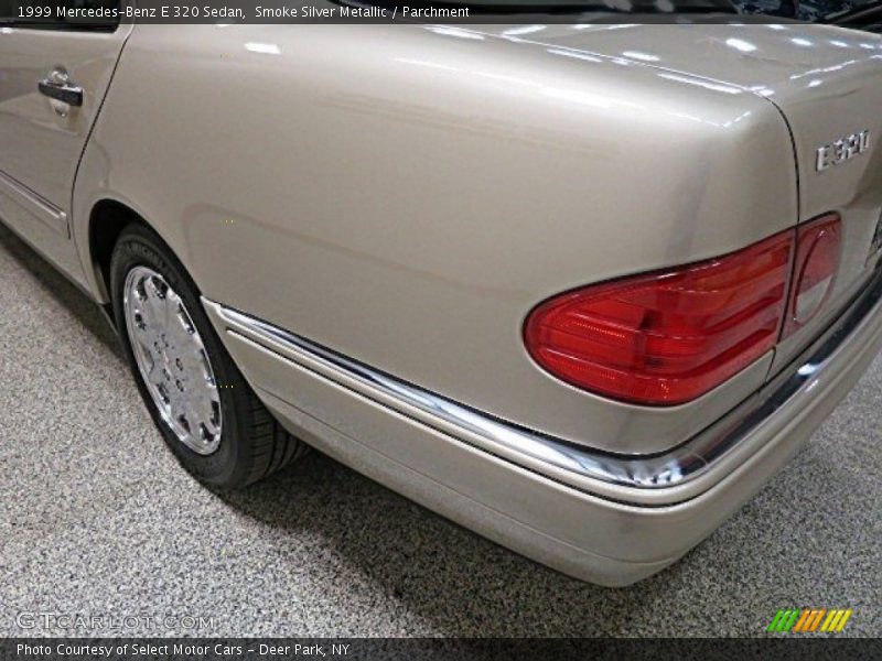 Smoke Silver Metallic / Parchment 1999 Mercedes-Benz E 320 Sedan