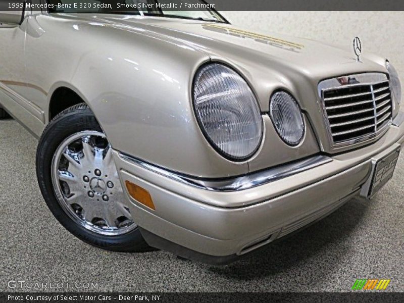 Smoke Silver Metallic / Parchment 1999 Mercedes-Benz E 320 Sedan