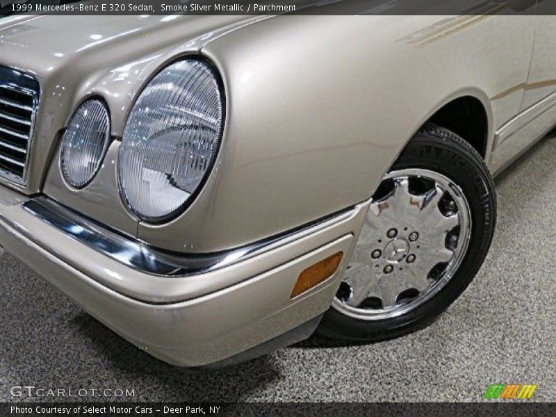 Smoke Silver Metallic / Parchment 1999 Mercedes-Benz E 320 Sedan