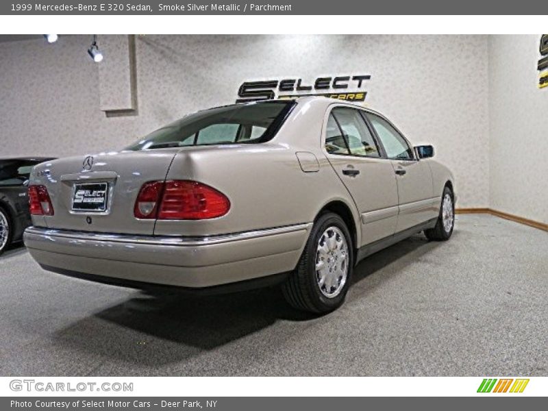 Smoke Silver Metallic / Parchment 1999 Mercedes-Benz E 320 Sedan