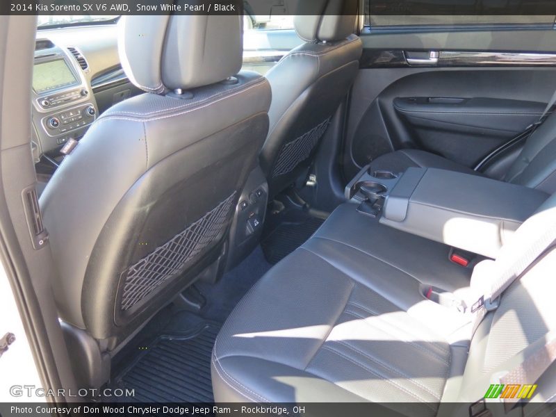 Snow White Pearl / Black 2014 Kia Sorento SX V6 AWD