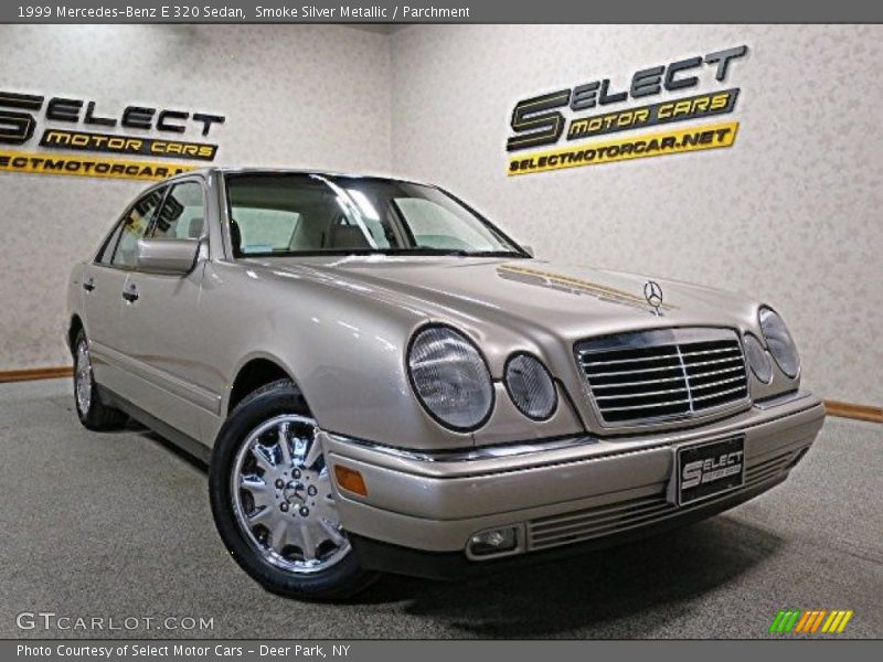 Smoke Silver Metallic / Parchment 1999 Mercedes-Benz E 320 Sedan