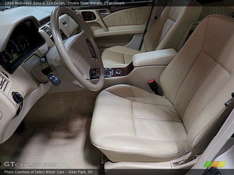 Smoke Silver Metallic / Parchment 1999 Mercedes-Benz E 320 Sedan
