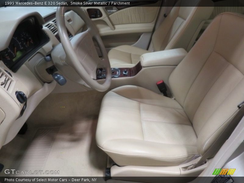 Smoke Silver Metallic / Parchment 1999 Mercedes-Benz E 320 Sedan