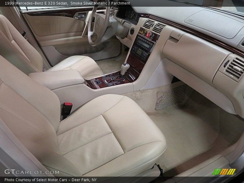 Smoke Silver Metallic / Parchment 1999 Mercedes-Benz E 320 Sedan