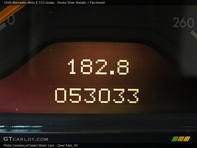 Smoke Silver Metallic / Parchment 1999 Mercedes-Benz E 320 Sedan