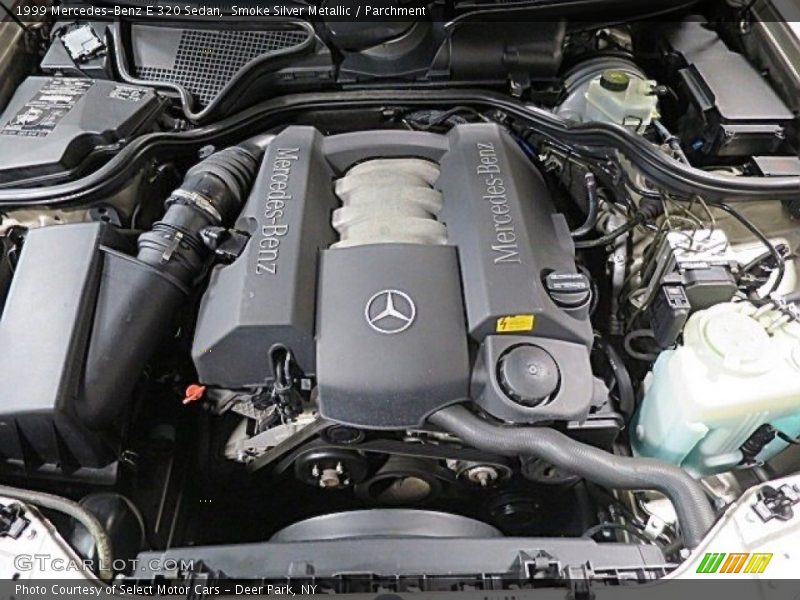 Smoke Silver Metallic / Parchment 1999 Mercedes-Benz E 320 Sedan