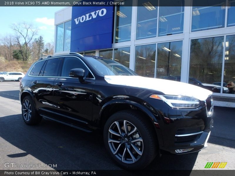 Onyx Black Metallic / Charcoal 2018 Volvo XC90 T5 AWD Momentum