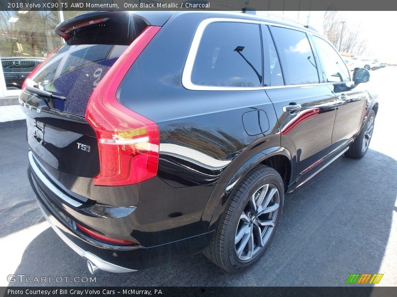 Onyx Black Metallic / Charcoal 2018 Volvo XC90 T5 AWD Momentum