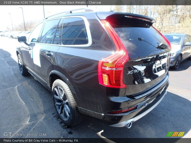 Onyx Black Metallic / Charcoal 2018 Volvo XC90 T5 AWD Momentum