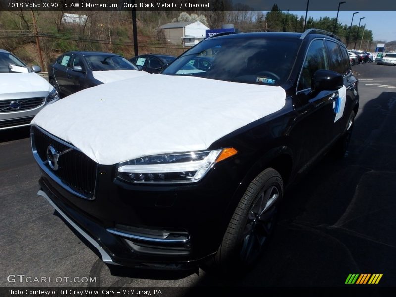 Onyx Black Metallic / Charcoal 2018 Volvo XC90 T5 AWD Momentum