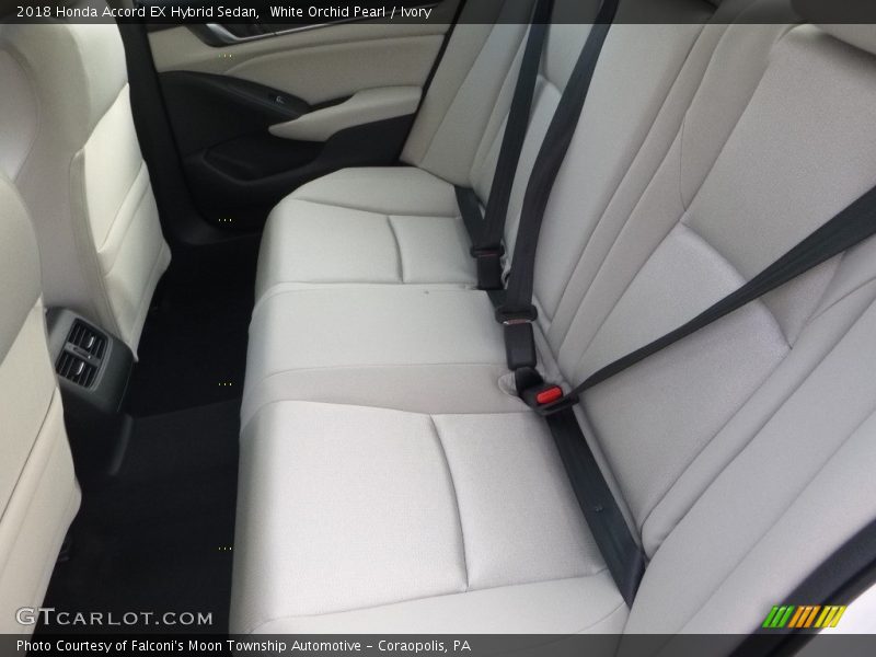 Rear Seat of 2018 Accord EX Hybrid Sedan