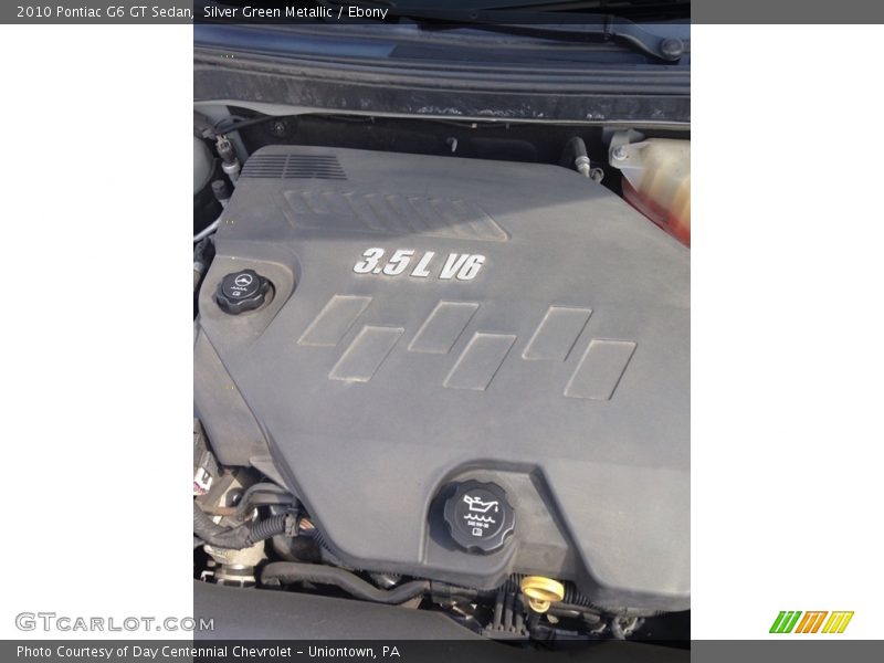 Silver Green Metallic / Ebony 2010 Pontiac G6 GT Sedan