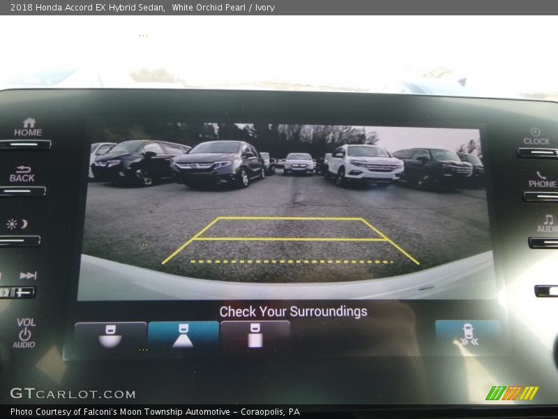 White Orchid Pearl / Ivory 2018 Honda Accord EX Hybrid Sedan