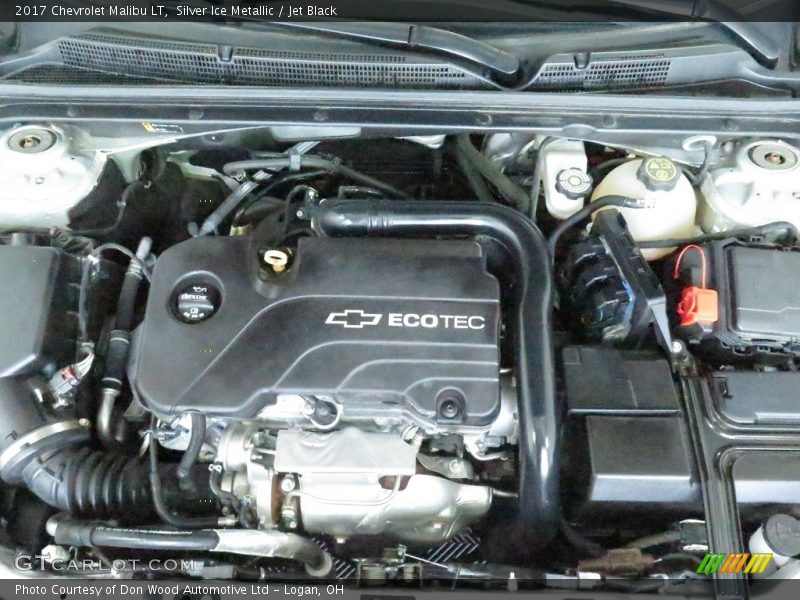 Silver Ice Metallic / Jet Black 2017 Chevrolet Malibu LT