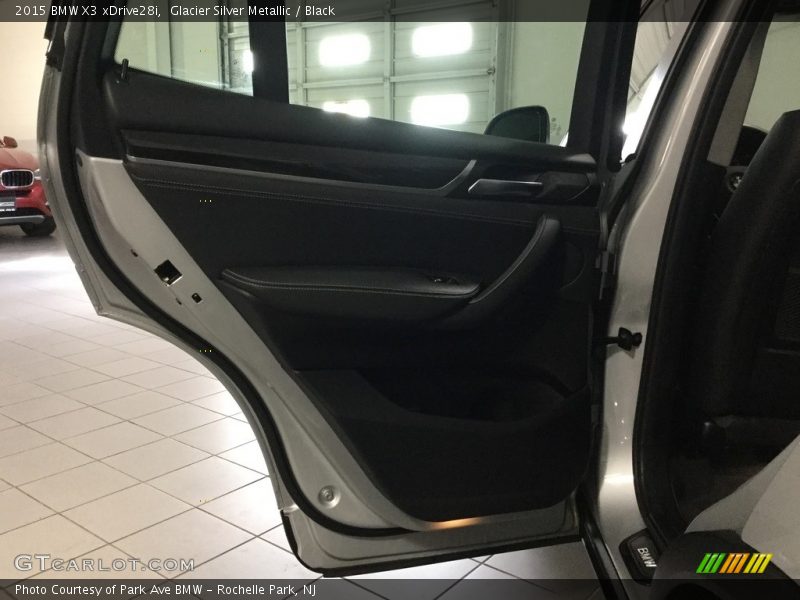 Glacier Silver Metallic / Black 2015 BMW X3 xDrive28i