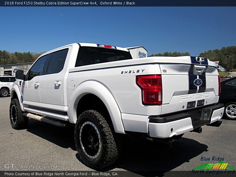 Oxford White / Black 2018 Ford F150 Shelby Cobra Edition SuperCrew 4x4