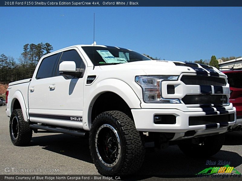 Oxford White / Black 2018 Ford F150 Shelby Cobra Edition SuperCrew 4x4