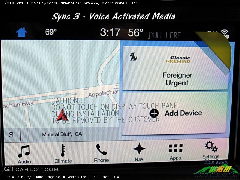 Oxford White / Black 2018 Ford F150 Shelby Cobra Edition SuperCrew 4x4