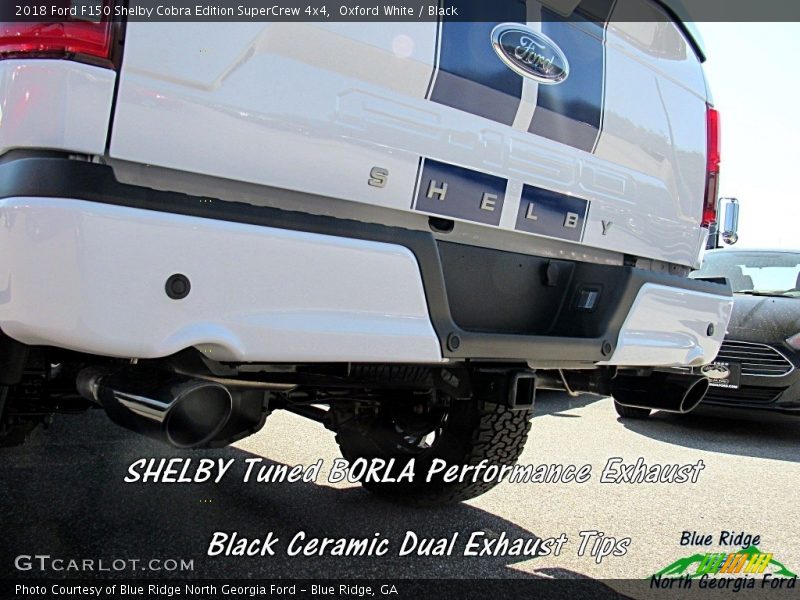 Oxford White / Black 2018 Ford F150 Shelby Cobra Edition SuperCrew 4x4