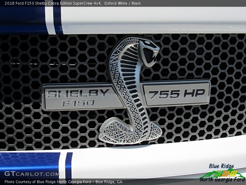 Oxford White / Black 2018 Ford F150 Shelby Cobra Edition SuperCrew 4x4