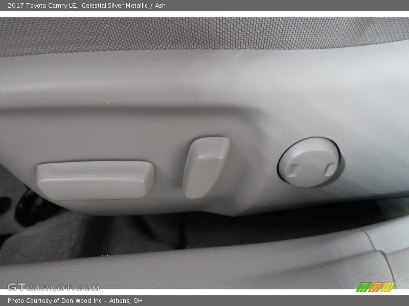 Celestial Silver Metallic / Ash 2017 Toyota Camry LE