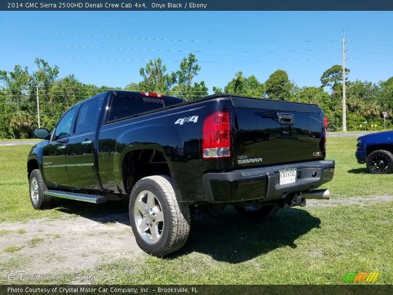Onyx Black / Ebony 2014 GMC Sierra 2500HD Denali Crew Cab 4x4