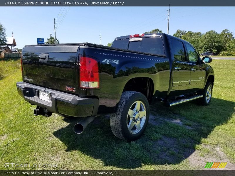 Onyx Black / Ebony 2014 GMC Sierra 2500HD Denali Crew Cab 4x4