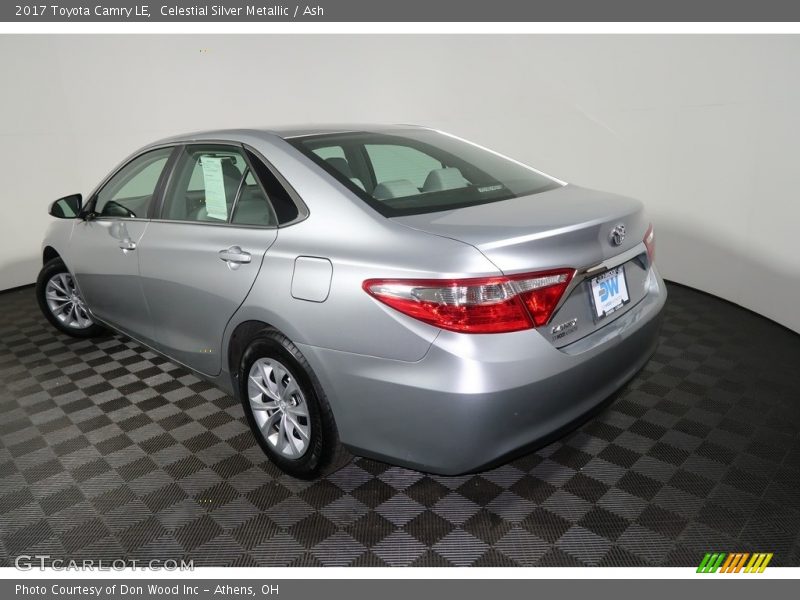 Celestial Silver Metallic / Ash 2017 Toyota Camry LE