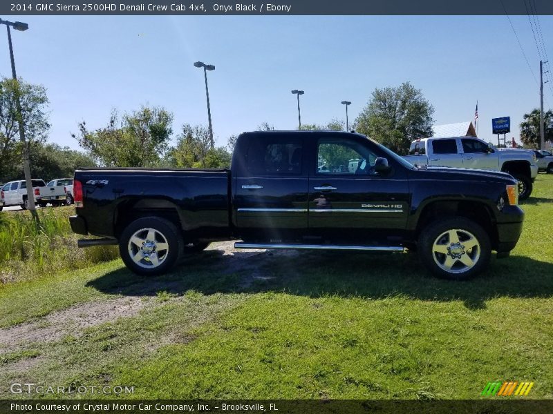 Onyx Black / Ebony 2014 GMC Sierra 2500HD Denali Crew Cab 4x4