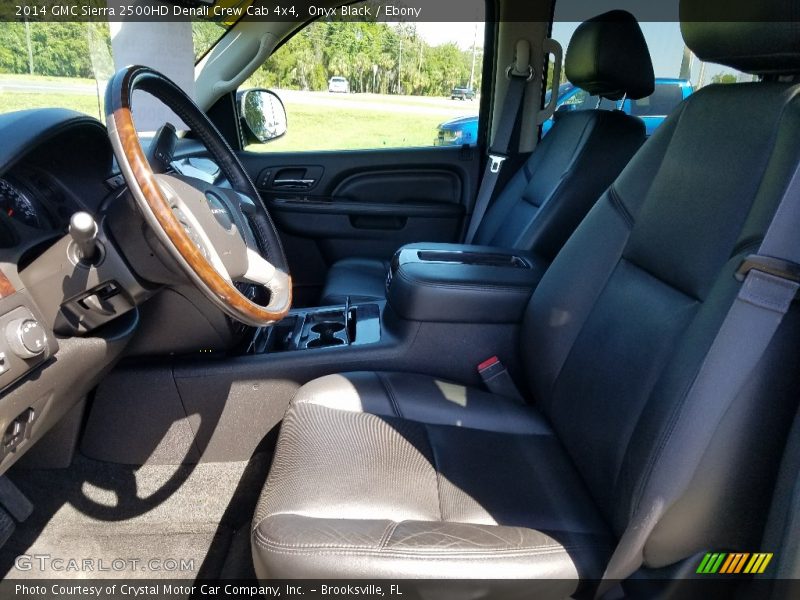Onyx Black / Ebony 2014 GMC Sierra 2500HD Denali Crew Cab 4x4