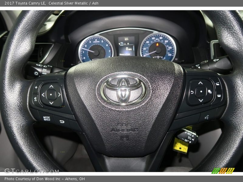 Celestial Silver Metallic / Ash 2017 Toyota Camry LE