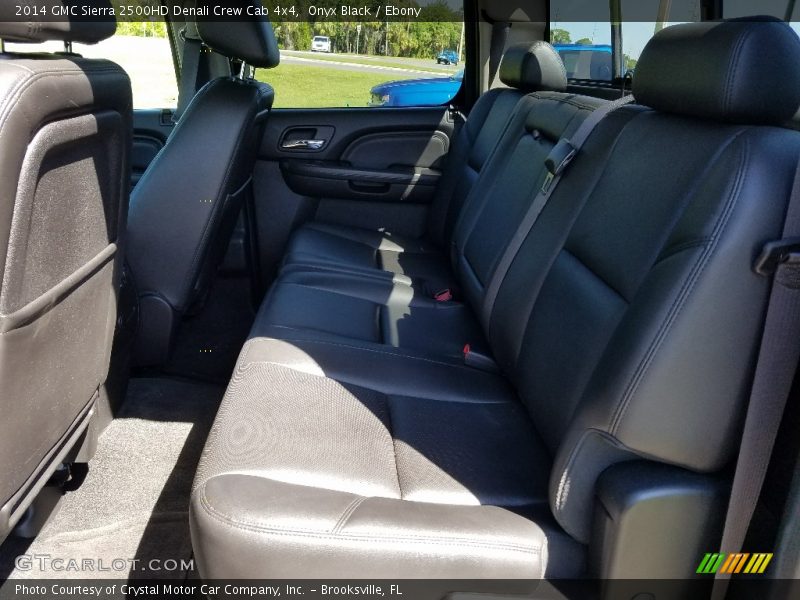 Onyx Black / Ebony 2014 GMC Sierra 2500HD Denali Crew Cab 4x4
