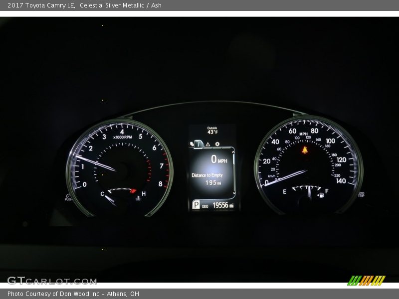 Celestial Silver Metallic / Ash 2017 Toyota Camry LE