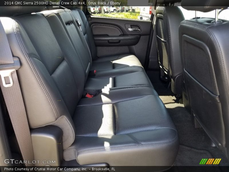 Onyx Black / Ebony 2014 GMC Sierra 2500HD Denali Crew Cab 4x4