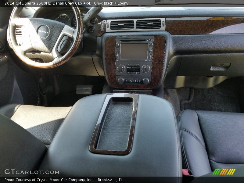 Onyx Black / Ebony 2014 GMC Sierra 2500HD Denali Crew Cab 4x4