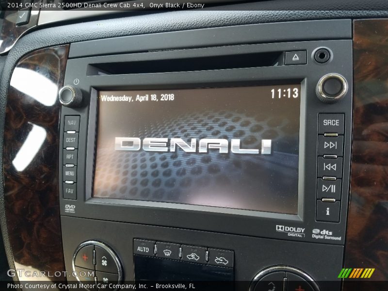 Onyx Black / Ebony 2014 GMC Sierra 2500HD Denali Crew Cab 4x4
