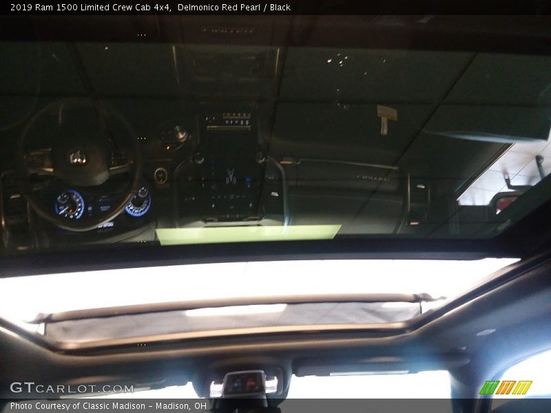 Delmonico Red Pearl / Black 2019 Ram 1500 Limited Crew Cab 4x4