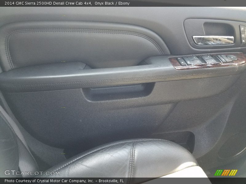 Onyx Black / Ebony 2014 GMC Sierra 2500HD Denali Crew Cab 4x4