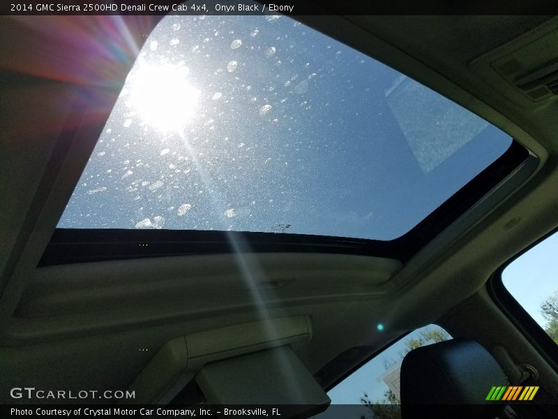 Onyx Black / Ebony 2014 GMC Sierra 2500HD Denali Crew Cab 4x4