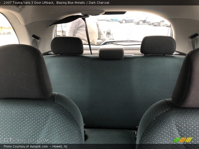 Blazing Blue Metallic / Dark Charcoal 2007 Toyota Yaris 3 Door Liftback