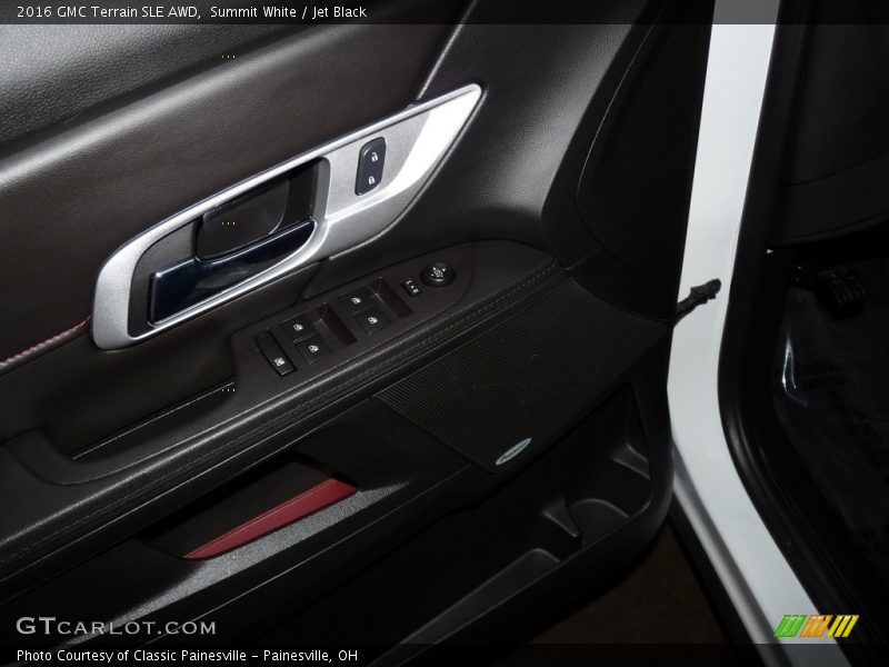 Summit White / Jet Black 2016 GMC Terrain SLE AWD