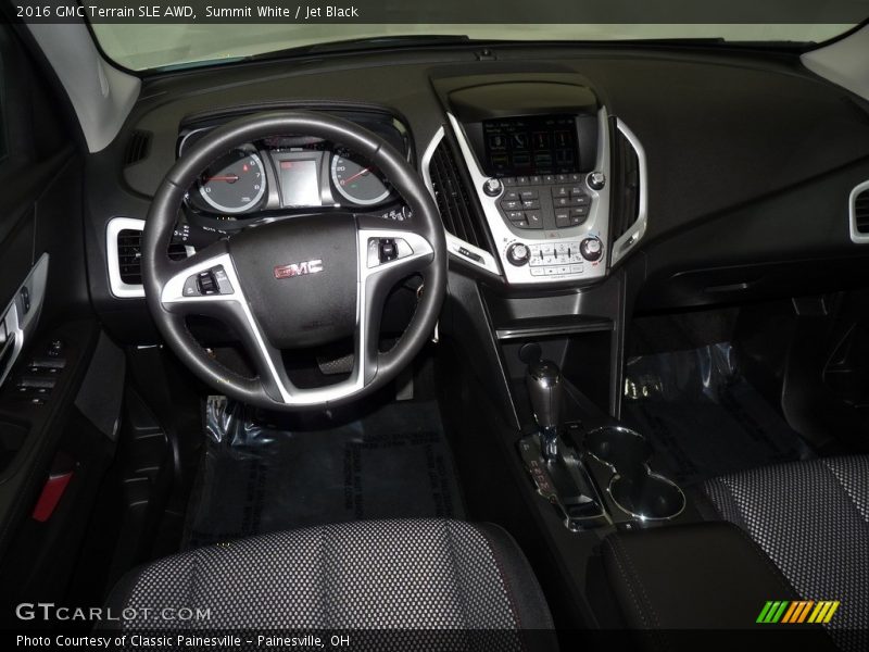Summit White / Jet Black 2016 GMC Terrain SLE AWD