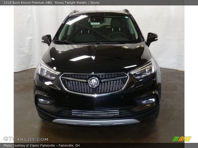 Ebony Twilight Metallic / Ebony 2018 Buick Encore Premium AWD