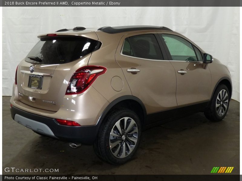 Coppertino Metallic / Ebony 2018 Buick Encore Preferred II AWD