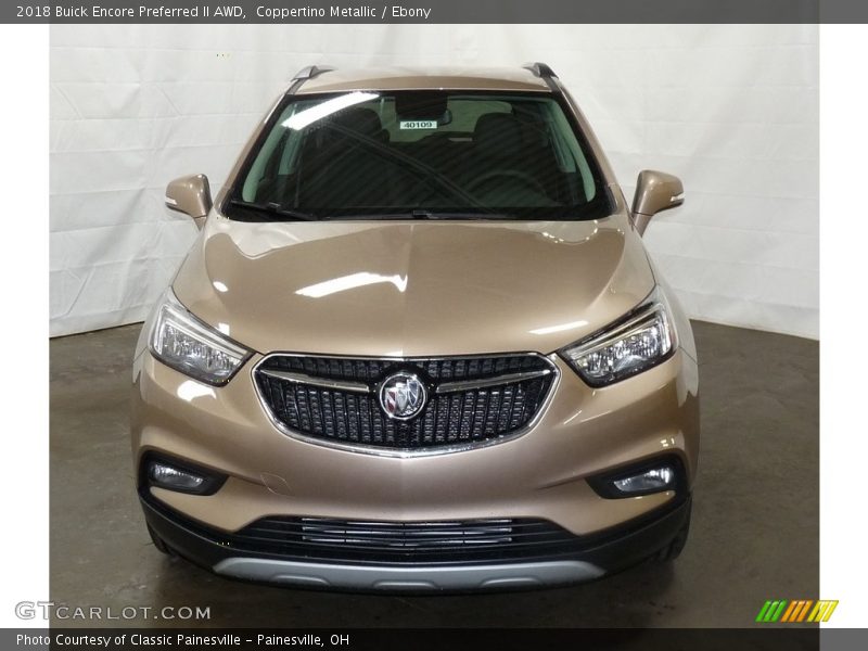 Coppertino Metallic / Ebony 2018 Buick Encore Preferred II AWD